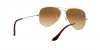 OKULARY RAY-BAN® AVIATOR LARGE METAL RB 3025 001/51 55 ROZMIAR S
